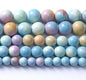 10mm 36pcs Natural Alxa Rainbow Stone Beads for Jewelry Making Energy Healing Power Stone Beads DIY Bracelet Necklace Accessories 15"