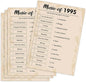 QUPT 30th Birthday Party Games, Music of 1994 Games, Birthday Party Supplies for Adults, Fun 1994s Party Game，Pack of 30 Cards