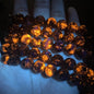 4MM 180pcs Natural Flame Yooperlite Stone Energy Beads Round Loose Beads for Jewelry Making DIY Bracelet Necklace 2 Strands 32"