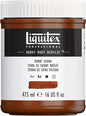 Liquitex Professional Heavy Body Acrylic Paint, 16-oz (473ml) Pot, Burnt Sienna
