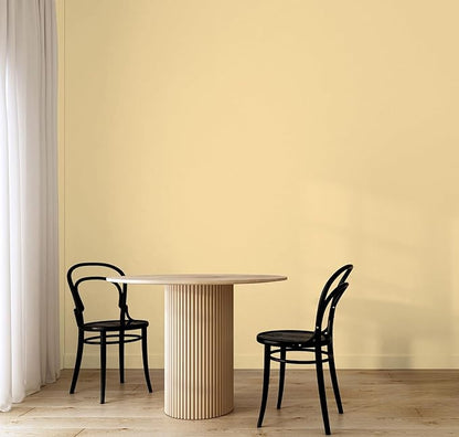 EVOLVE Paint & Primer: Environment-friendly, Low Sheen with One-coat Coverage for Interior & Exterior surfaces (Honey Yellow, 5-Gallon)