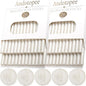 52pcs Pearl White Sealing Wax Sticks for Glue Gun, Seal Stamp, Envelope Letter, Wedding Invitation Craft Adhesive - Mini Size, Great Gift Ideas
