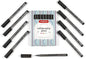 Incraftables Calligraphy Brush Pens – Pack of 9 Assorted Tips – Black Chisel Tip Markers for Hand Lettering, Writing, Sketching, Scrapbooking, & Art Projects – Beginner Kit for Kids & Adults
