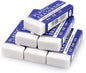 Tamaki 12 Pack Erasers, Large White Eraser for School Office, Art Erasers for Drawing