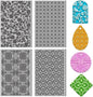 4PCS Polymer Clay Texture Sheets Set for Using with Clay Cutters, Vintage Clay Texture Mats, Pottery Jewelry Making Kit DIY Creative Crafts Tools