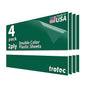 Trotec TroLase | 12"x24"x1/16", 4 Pcs | Dark Green/White | 2 Ply | Modified Acrylic | Laser Engraving Double Color Plastic Sheet | Engraving Blanks for Laser, Saw, Guillotine | Made in USA