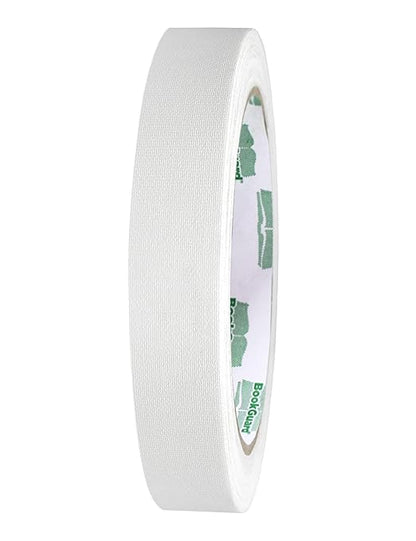 BookGuard 0.75 inch Premium Bookbinding Repair Cloth Tape, 15 Yard Roll, White