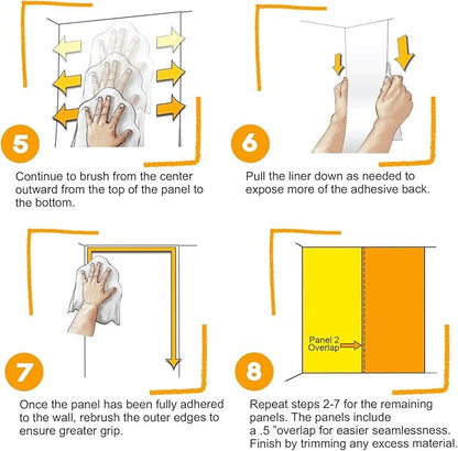 wall26 Self-Adhesive Wallpaper Large Wall Mural Series - 120x168 inches
