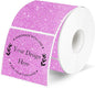 Square Thermal Labels Stickers 2" x 2", Holographic Thermal Stickers Labels, Waterproof Glitter Direct Thermal Printer Label for Small Business- Holographic Pink