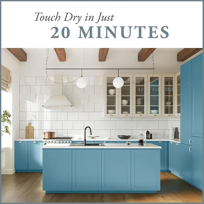 AMY HOWARD AT HOME Chalk-Based One Step Paint for Furniture, Cabinetry, Decor, Finish, and More | No Stripping, Sanding, or Priming | Medium Base | 32 Ounce | Vintage Affliction