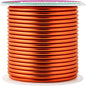 Mandala Crafts 13 Gauge Anodized Aluminum Craft Wire for Jewelry Making - 60 FT Colored Flexible Burnt Orange Wire - Bendable for Bonsai Armature Crafting Sculpting