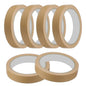 MECCANIXITY Masking Tape 0.7 Inch x 21 Yard Painter's Tape Brown Paint Tapes for DIY Crafts Arts Drawing Decoration Labeling Car Painting Artist Teachers, Pack of 6