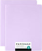 PAPERAGE Soft Cover Lined Journal Notebook, 2 Pack, (Lavender), 100 Pages, Large 7.5 inches x 9.5 inches, College Ruled, Ideal for Note Taking & Travel Journal