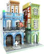ZenithFlow Street View Building Blocks Kit, Cuba Hotel Mini Blocks Construction Toys European Architecture Model House Store Building Set, Idea Gifts Home Decoration Collection for Adults (3959 PCS)