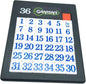 Number Slide Puzzle Brain Teaser IQ Game (35 Number)