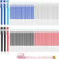 Fabric Markers for Sewing, Quilting, Embroidery and Needlework, 6 pens, 100 replacement refills and a tape measure, tailor, sewing office aid markers.