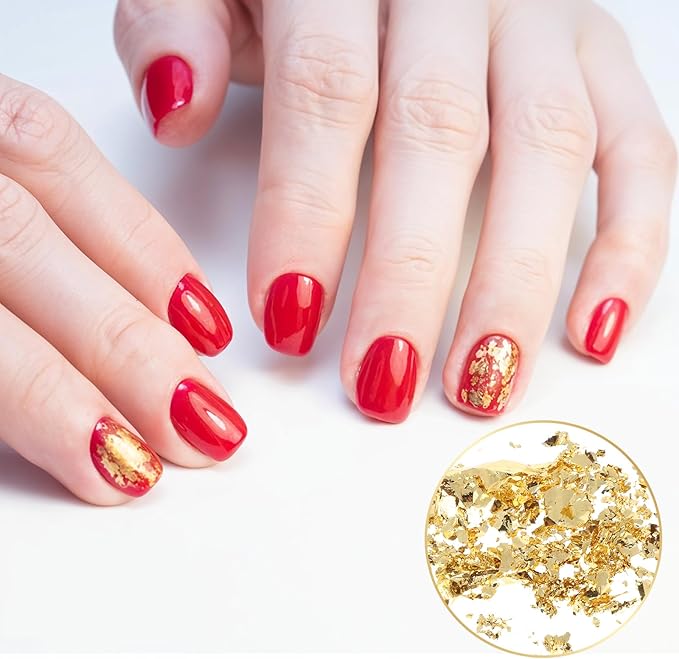 150 Pcs Gold Leaf Sheets for Art 3 Colors Gold Foil Sheets 5.5" X 5.5" Golden Flakes with Tweezer and Brush for Arts Gilding Crafting Painting Furniture Decoration Golden Silver Rosegold