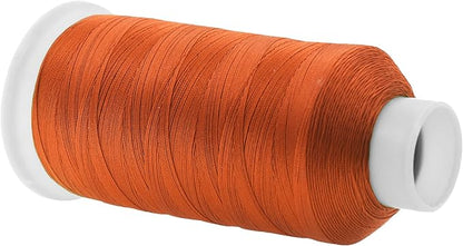 Mandala Crafts Rust Heavy Duty Thread -1500 Yds Tex 90 Thread for Sewing Drapery Jeans Leather Hair Outdoor Marine Upholstery
