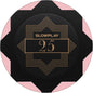 SLOWPLAY Nash Clay Poker Chips, 14 Grams Heavyweight Clay Composite, 40mm Large Chips in Bulk, Pack of 50 with Denomination of 25