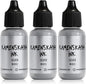 Metallic Alcohol Ink Set: Silver Alcohol Ink, 3 pcs 0.51 fl oz (15 ml) Each