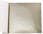 KINNO 100 Sheets Gold Leaf Sheets - KINNO Antique Silver Foil Paper Multipurpose for Home, Wall, Frame, Ceiling, Furniture Decoration, 3.15 by 3.35 Inches