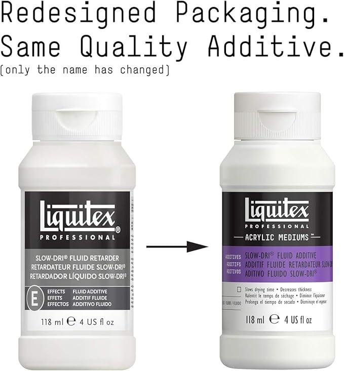 Liquitex Professional Effects Medium, 118ml (4-oz), Slow-Dri Fluid Retarder