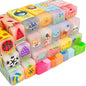 23PCS Big Fun Cute Animal Fruit Pencil Erasers for Kids Bulk,Back to School Party Gifts (Fruit Animal Jelly, Big)