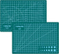 Cutting Mat 8in6in Self Healing Cutting Mat Size Double Sided 5-Ply Rotary Sewing mat for Crafts Fabric Quilting Hobby Art Clay Precision Scrapbooking Project, A5, Green 2PCS
