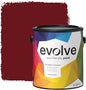 EVOLVE Paint & Primer: Environment-friendly, Low Sheen with One-coat Coverage for Interior & Exterior surfaces (Burgundy, 1-Gallon)
