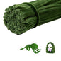 100 Pieces Pipe Cleaners Chenille Stem, Green Pipe Cleaners Craft Set for Pipe Cleaners DIY Christmas Tree Arts Crafts Decorations, Chenille Stems Pipe Cleaners (Moss Green)