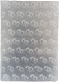 NZJ Happy Birhtday Baby Footprint Trolley Plastic Embossing Folders for Card Making Scrapbooking and Other Paper Crafts (2)
