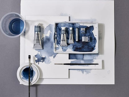 Winsor & Newton Professional Water Colour Paint, Half Pan, Cadmium-Free Lemon