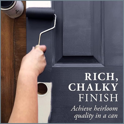 AMY HOWARD AT HOME Chalk-Based One Step Paint for Furniture, Cabinetry, Decor, Finish, and More | No Stripping, Sanding, or Priming | Dark Base | 16 Ounce | Good Man is Hard to Find