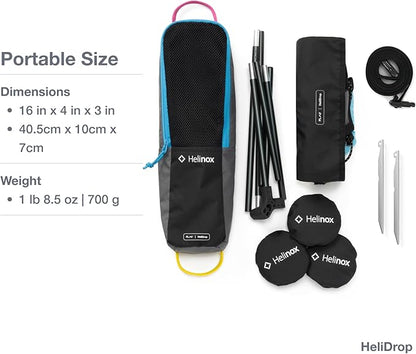 Helinox HeliDrop Ultralight, Portable Bean Bag Toss Game