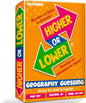 QUOKKA Trivia Board Games for Kids and Adults - Version V2.0 - Family Night Geography Games 4xSet Higher or Lower Trivia Cards | Guess Fun Questions | 2 + Players - Challenge Your Geography Knowledge