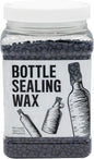 Blended Waxes, Inc. Bottle Sealing Wax, Pastille Wax Seal Beads For Wine, Beer, and Liquor Bottle Sealing, Seals Between 25-30 Bottles, 1 lb, Blue Metallic