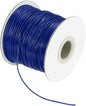 MECCANIXITY Waxed Cord 1mm Waxed Thread 87 Yard Wax String Leather Cord for Bracelet Making, Necklaces, Beading, Jewelry Making and DIY Crafts(Dark Blue)