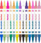 Tommax Acrylic Paint Marker Pens 26 Color, 13pcs 2-headed 2-Color Dual Tip Pens, Point Acrylic Paint Markers for Wood, Canvas, Stone, Rock Painting, Glass, Ceramic Surfaces, DIY