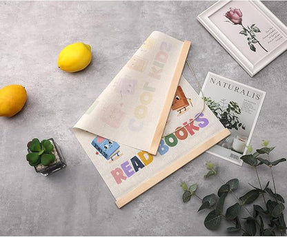 Reading Poster Hanger, Reading Nook Classroom Decor Wall Decor, Toddler Learning Posters, Educational Posters Wall Art Wall Hanging Banner Farmhouse Living Room Nursery Home Baby Room Decor