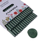 30 Pieces 7mm Sealing Wax Sticks for Glue Gun,PORXFLY Mini Wax Seal Sticks Great for Seals Stamp,Cards Envelopes,Wedding Invitations,Gift Wrapping,Wine Packages (Pine Green)