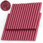 Purplish Red Wax Seal Sticks, 30pcs Sealing Wax Sticks, HOSEALING Glue Gun Wax Seal Sticks for Wax Seal Stamp, Premium Sealing Wax for Wedding Invitations, Letter, Envelope (Mini Size)