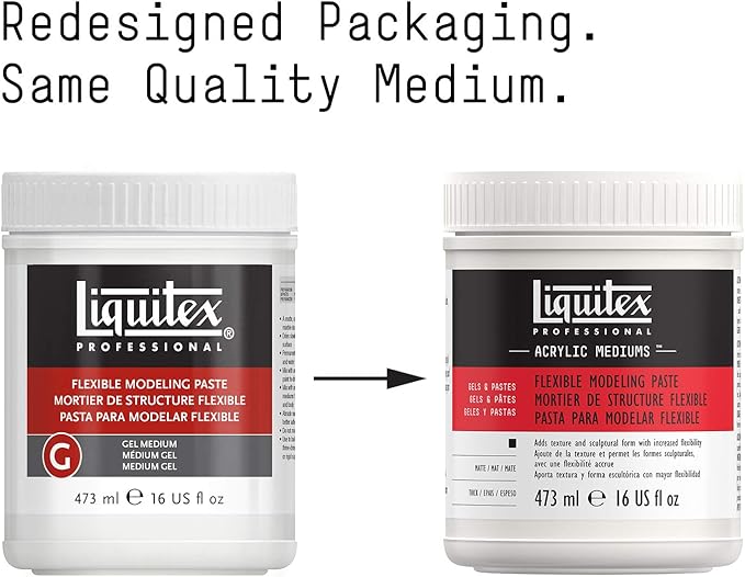 Liquitex Professional Flexible Modeling Paste, 473ml (16-oz)