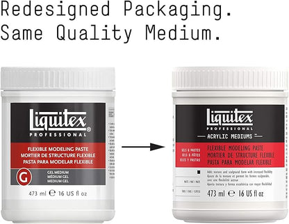 Liquitex Professional Flexible Modeling Paste, 473ml (16-oz)