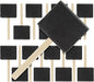 US Art Supply 3 inch Foam Sponge Wood Handle Paint Brush Set (Value Pack of 15) - Lightweight, durable and great for Acrylics, Stains, Varnishes, Crafts, Art