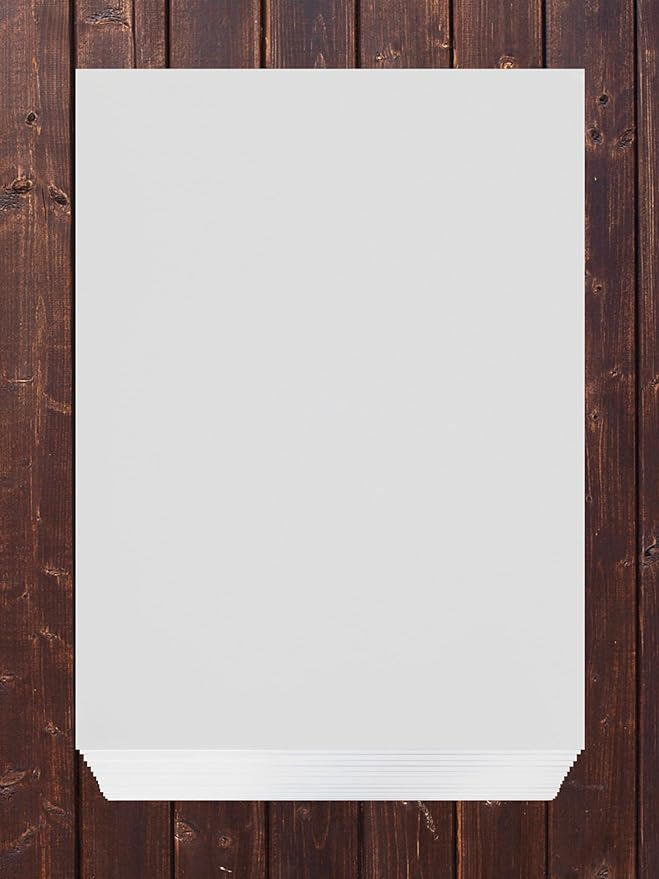 White Foam Board 11 x 14 x 1/8" (3mm) Inch, 15 Pack Acid-Free Foam Core Poster Board Sheets for Art, Crafts, Presentation, Vision Board, Signboard, and Party Decorations