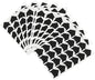 PATIKIL Photo Corners, 10 Sheets/240 Pcs Self Adhesive DIY Picture Mounting Sticker for Journal Album Diary Scrapbook, Black