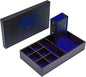 D&D Dice Storage Box 4 in 1 Portable Dice Case, RPG DND Rolling Tray Leather Box for Role Playing Games and Other Tabletop Game