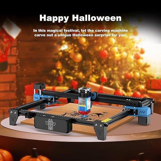 TTS-55 PRO 5500mW Laser Engraver Machine Laser Cutter Laser Cutting Engraving Tool for Wood Metal Aluminum Glass Leather