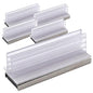 Master Magnetics Magnetic Sign Holder Pack - Magnetic Sign Holders for Door Frames, Metal Shelves, Whiteboards - Powerful Magnet - Retail EZ Grip Holder - 3" L x 1" W x 1.13" H - 5-Pack