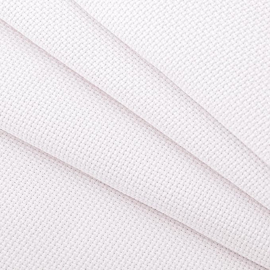 Cross Stitch Aida Fabric 18 Count, 59 by 39 Inch Large Size, Classic Reserve Cross Stitch Aida Cloth for Home DIY Embroidery Decoration